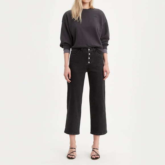 Levi’s - MILE HIGH WIDE LEG CROPPED - Picture 1 of 5